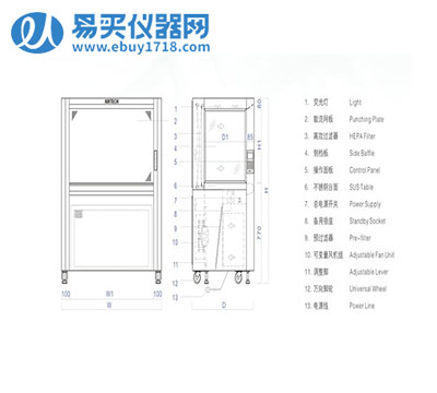 蘇州安泰新穎性智能潔凈工作臺HS-1302-U